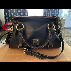Dooney and Bourke Pebble Leather Satchel
